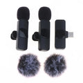 1PCS K9 Wireless  Microphone Mini Audio Video Recording Mic For Phone Android Laptop Live Gaming Mobile Phone Microphone