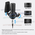 For BOYA BY-M1000 PRO Large Diaphragm Condenser Studio Microphone Podcast Recording